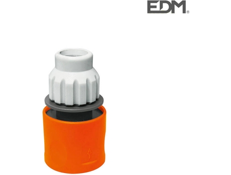 Conector Rápido EDM 3/8 "Para Manguera Ref 74021" Fácil Riego "
