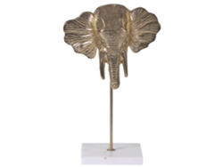 Figura de metal dorado 33 cm KASO