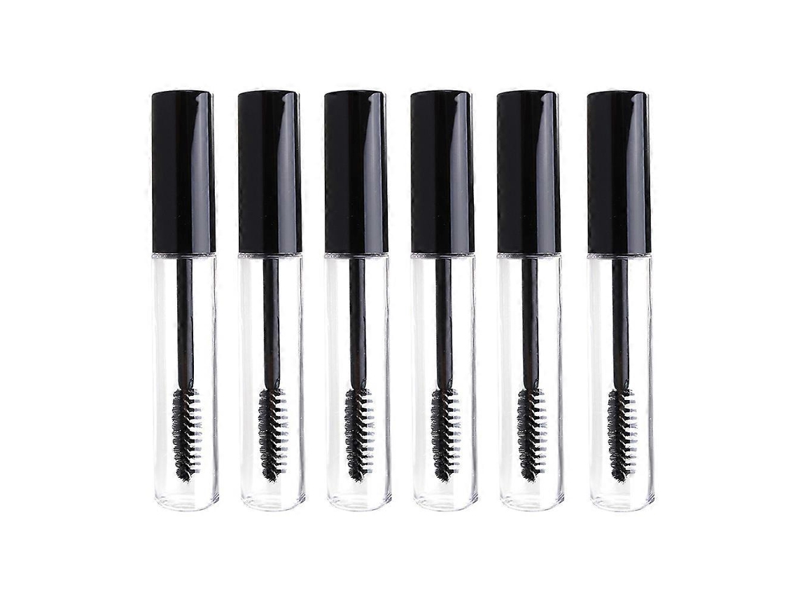 Piezas 10ml Tubo Vacío Para Pestañas Crema Para Pestañas Tubo Recipiente Para Máscara Webake (tapa Negra)