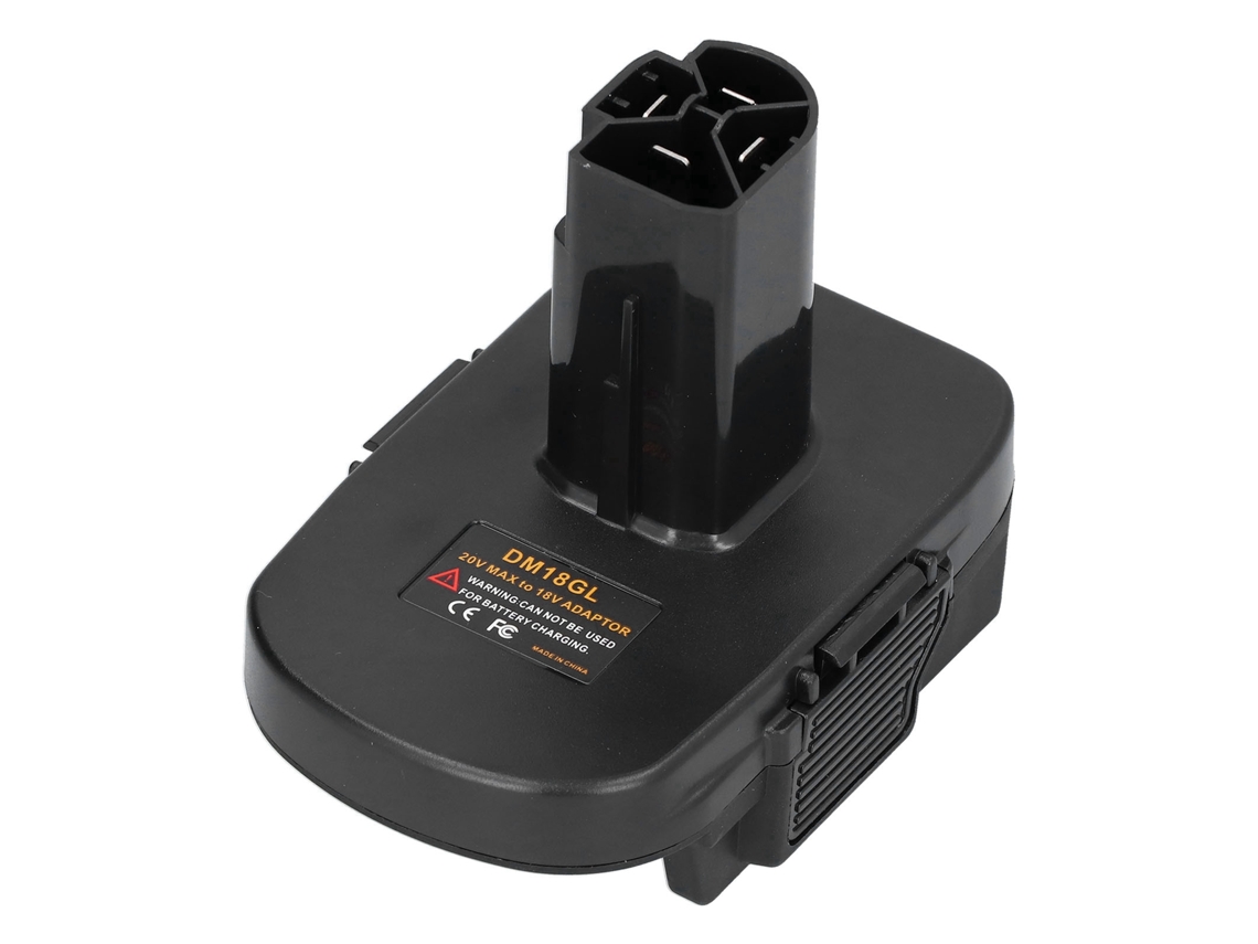 Adaptador De Batería Dm18gl Para Batería De Litio Milwaukee M18 Craftsman De 19,2 V C3 Y 18 V.
