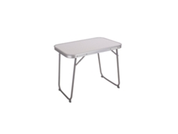Mesa plegable Marbueno para camping y playa, acero blanco, Marbueno Summer