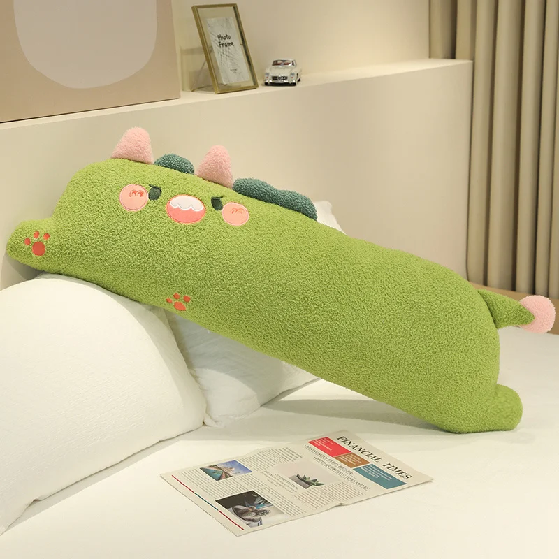 (dinosaurio De 100 Cm) Cojín De Sofá Con Forma De Animal Adulto, Almohada De Dibujos Animados Adorable
