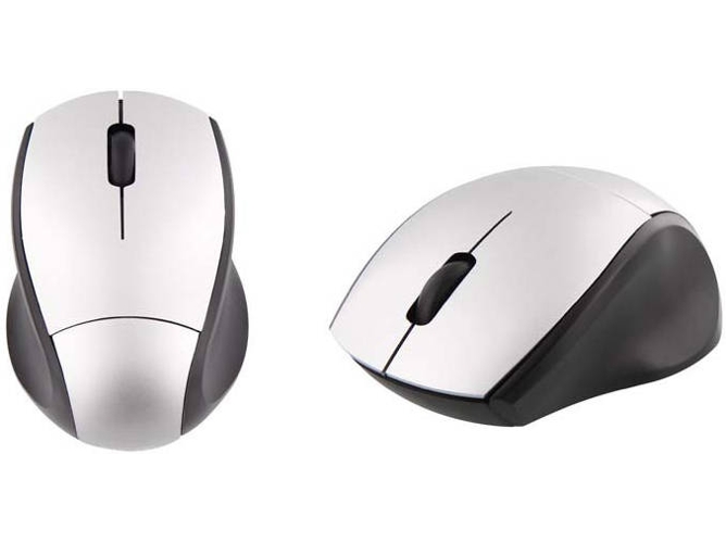 Ratón T'NB MM240GR (Inalámbrico - Óptico - 1000 dpi - Gris)