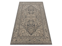 Alfombra de lana LEGEND 468 10 GB500 OSTA - Rosetón, estructura, exclusivo gris / beige
