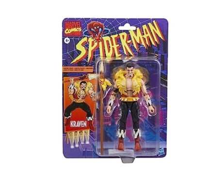 Figura de Acción SPIDER-MAN Marvel Legends Series Kraven el Cazador (Edad Mínima: 4 años)