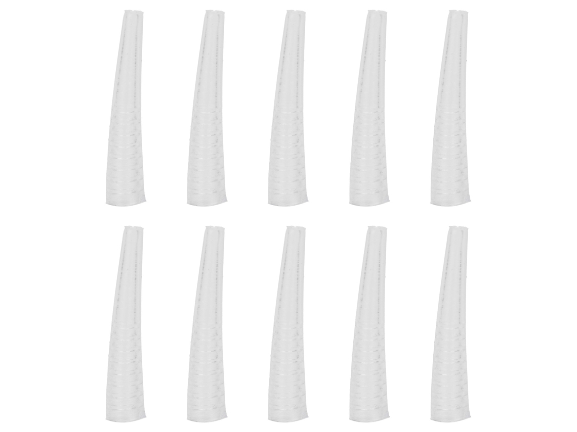10 Tapas Protectoras Para Pinzas De Injerto De Pestañas Antiadherentes Y A Prueba De Polvo - Punta De Silicona