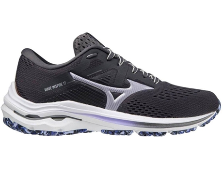 Zapatillas para Mujer MIZUNO Wave Inspire 17 Negro para Running (Talla:37)