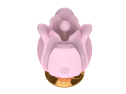 Vibrador De Masaje De Succin De Rosa Multifrecuencia Para Mujer (rosa) Yizhood
