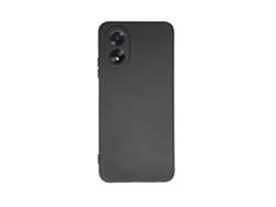 Capa para Oppo Oppo A18 Silicone Líquido Preto