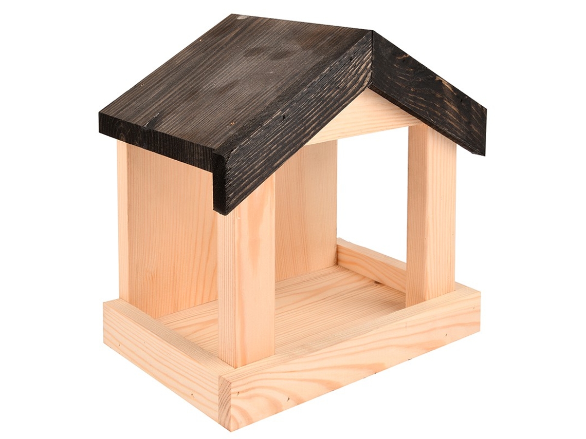 Casota de Pájaros ESSCHERT DESIGN (Madera - Beige - 22,1 x 15,0 x 23,2 cm)