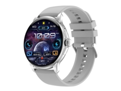 Reloj inteligente con Bluetooth Llamadas Control por voz Esferas de reloj personalizables Actualizaciones meteorológicas Reproducción de música YEMAESRE