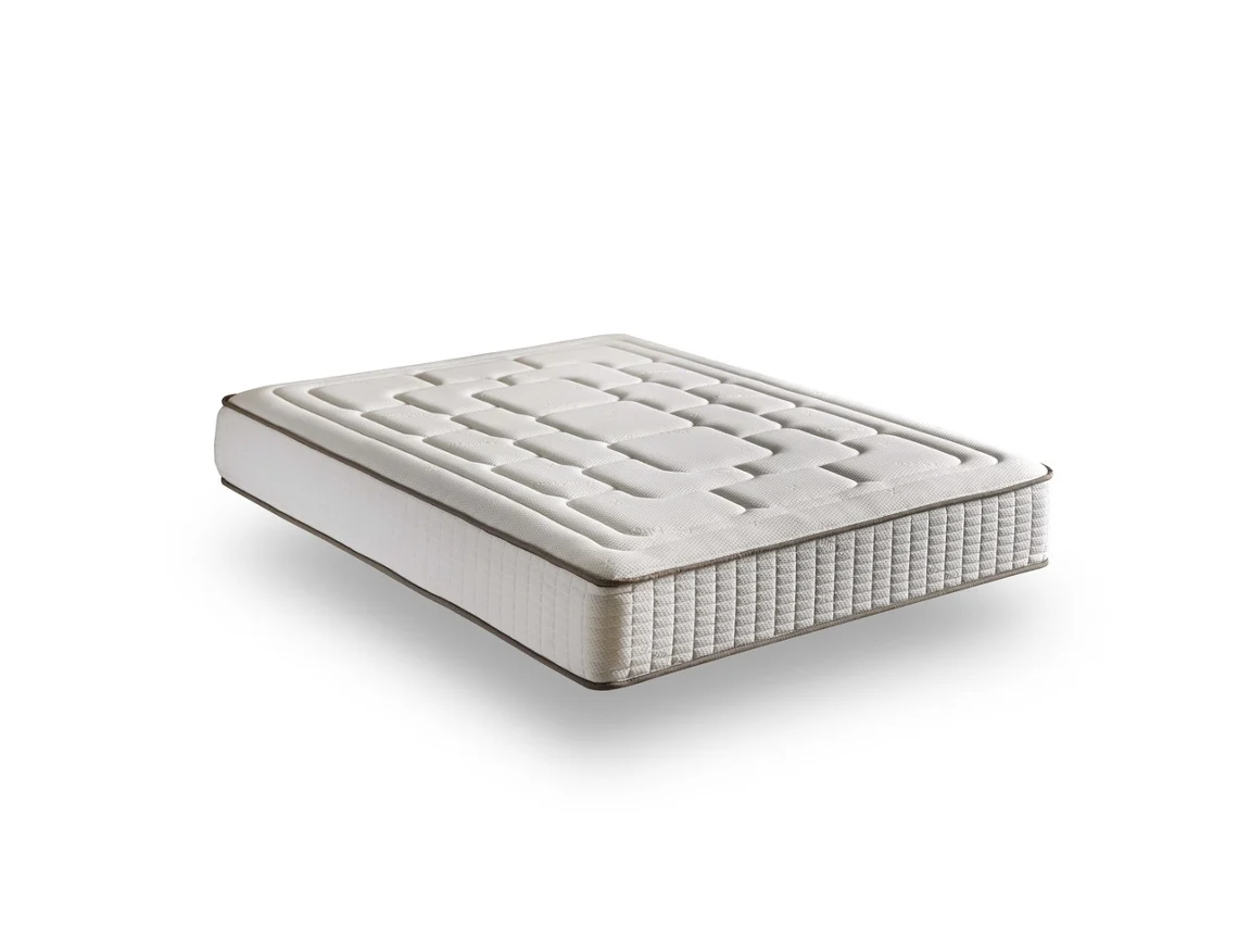 Colchón Visco Muelles Ensacados Cashmere Deluxe 120X190 IKON SLEEP 25 cm firmeza media 4 cm viscogel