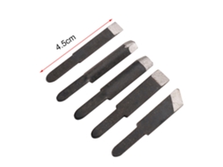 5 Cuchillas De Metal Para Tallar Madera, Muebles, Bonsáis, Juguetes Y Figuras De Animales.