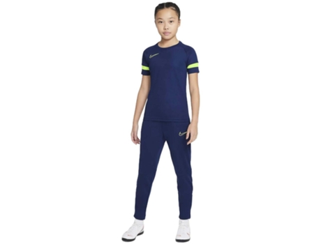 Pantalones de Niña NIKE Largo Thermafit Academy Winter Azul (S)