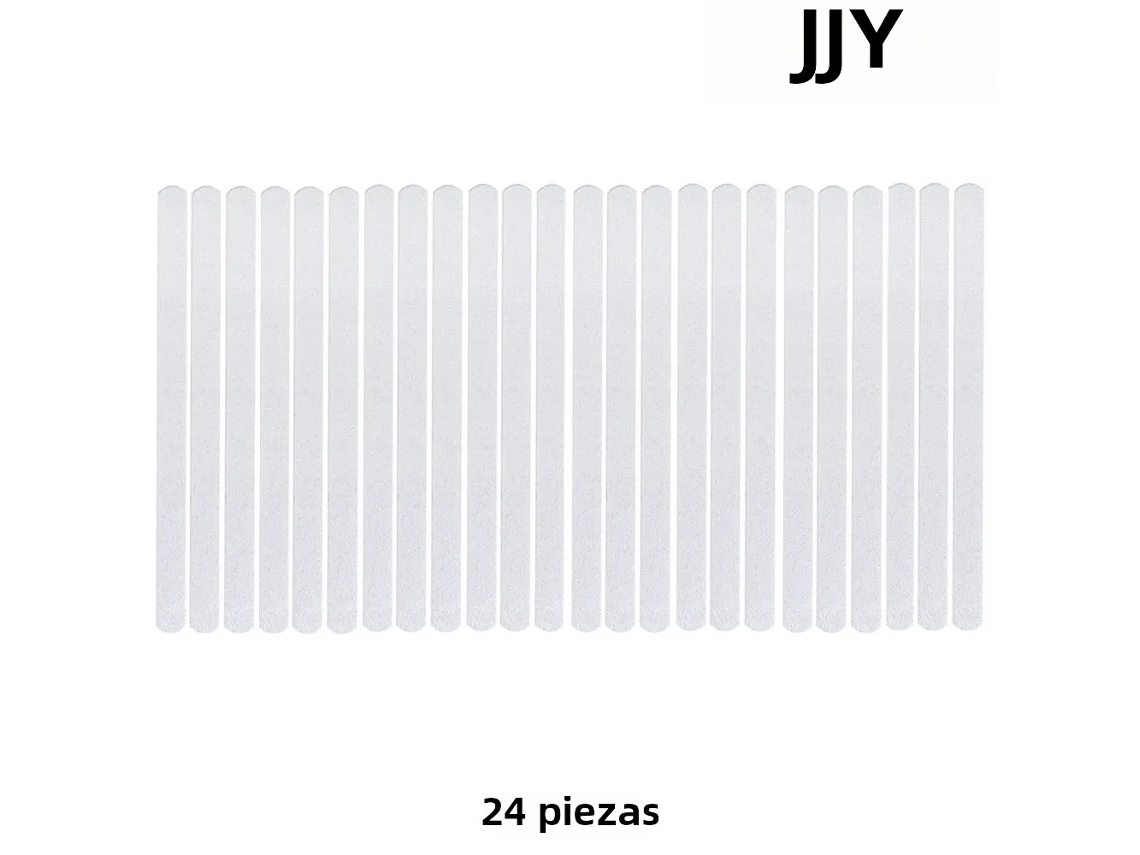 (24 Piezas) Alfombrillas Antideslizantes, Material Pvc, Seguras Y Antideslizantes.