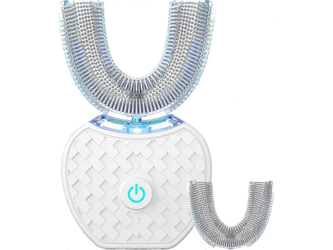 Escova De Dentes Elétrica, Escova De Dentes Automática, Em Forma De U Sonic Toothbrush Teeth Whitening Kit Com