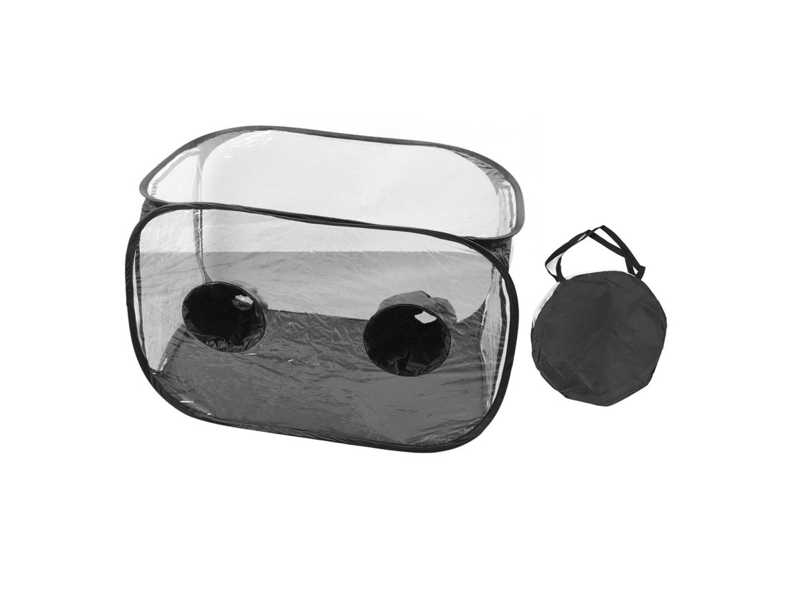 Caja de aire estática portátil y plegable de PVC para cultivo de hongos con apertura rápida