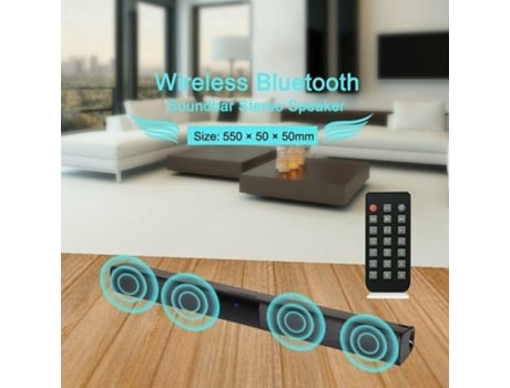 Altavoz Bluetooth Barra de sonido inalámbrica Sistema de TV Barra de sonido de cine en casa Subwoofer