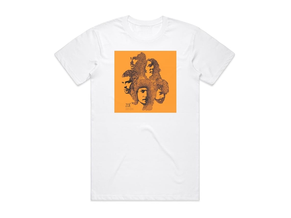 Zoe 01 10 Album Cover Camiseta White Rockinstonesize-s