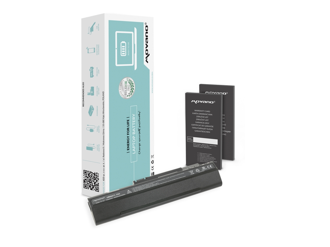 Batería Movano para Acer D150 D250 A110 571 GREEN COMPUTER