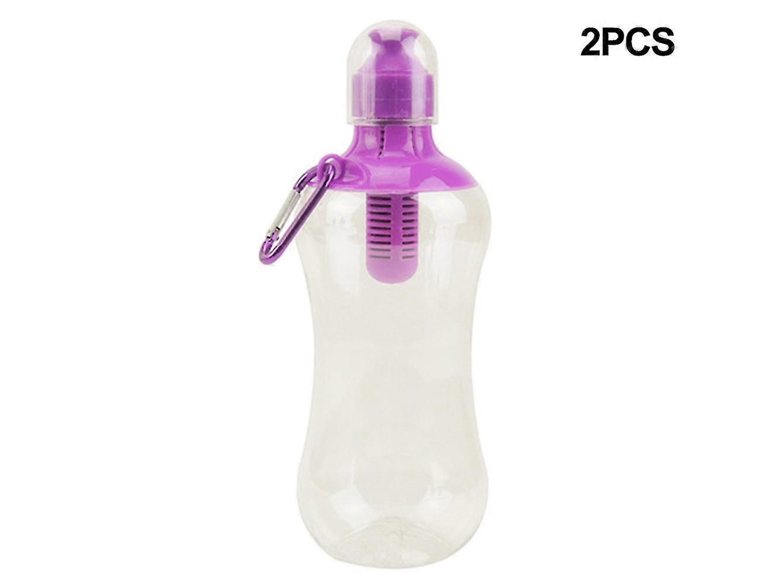 Botella De Agua Para Exterior 2 Piezas, Filtro Deportivo Portátil, Botella De Bebida Con Hebilla Para Rosewell