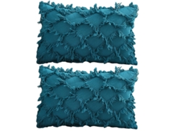 Juego De 2 Fundas De Almohada Modernas, Cierre Invisible, 30 X 50 Cm