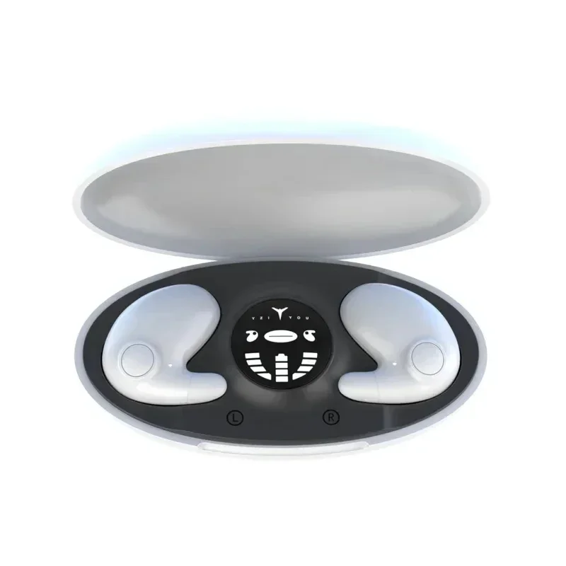 Miniauriculares Deportivos Inalámbricos Bluetooth (blancos) Con Cancelación De Ruido Y Baja Latencia.