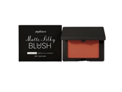 Labial mate suave de color rojo anaranjado