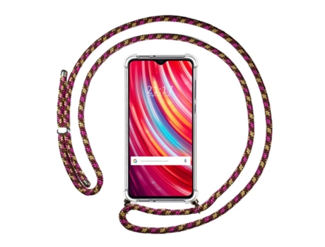 Carcasa Xiaomi Redmi Note 8 Pro TUMUNDOSMARTPHONE Colgante Rosa