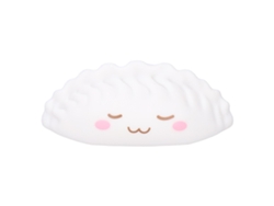Bonita Lámpara De Noche De Silicona Con Forma De Dumpling, Luz Blanca Cálida Para Dormir, Regalo De Navidad