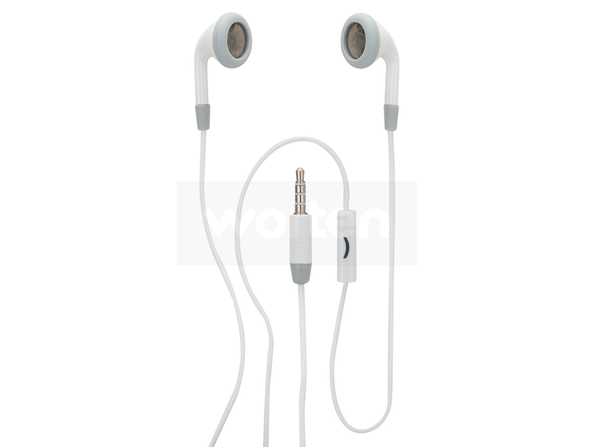 Auriculares con Cable SBS Te0Sse41W (In Ear - Micrófono - Blanco)