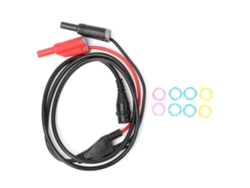 Cable Coaxial P1204 Bnc Macho A Conector Banana Seguro De 100 Cm Para Osciloscopio