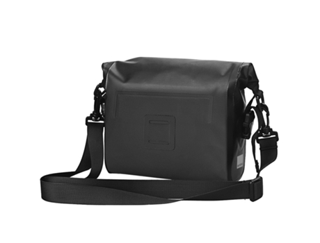 Bolsa de manillar impermeable con correa para el hombro 3L SAHOO Negro