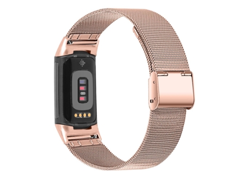 Correa INF Wbf-hsc5mn-20d Fitbit by Google Charge 5 (Acero Inoxidable - Rosa)
