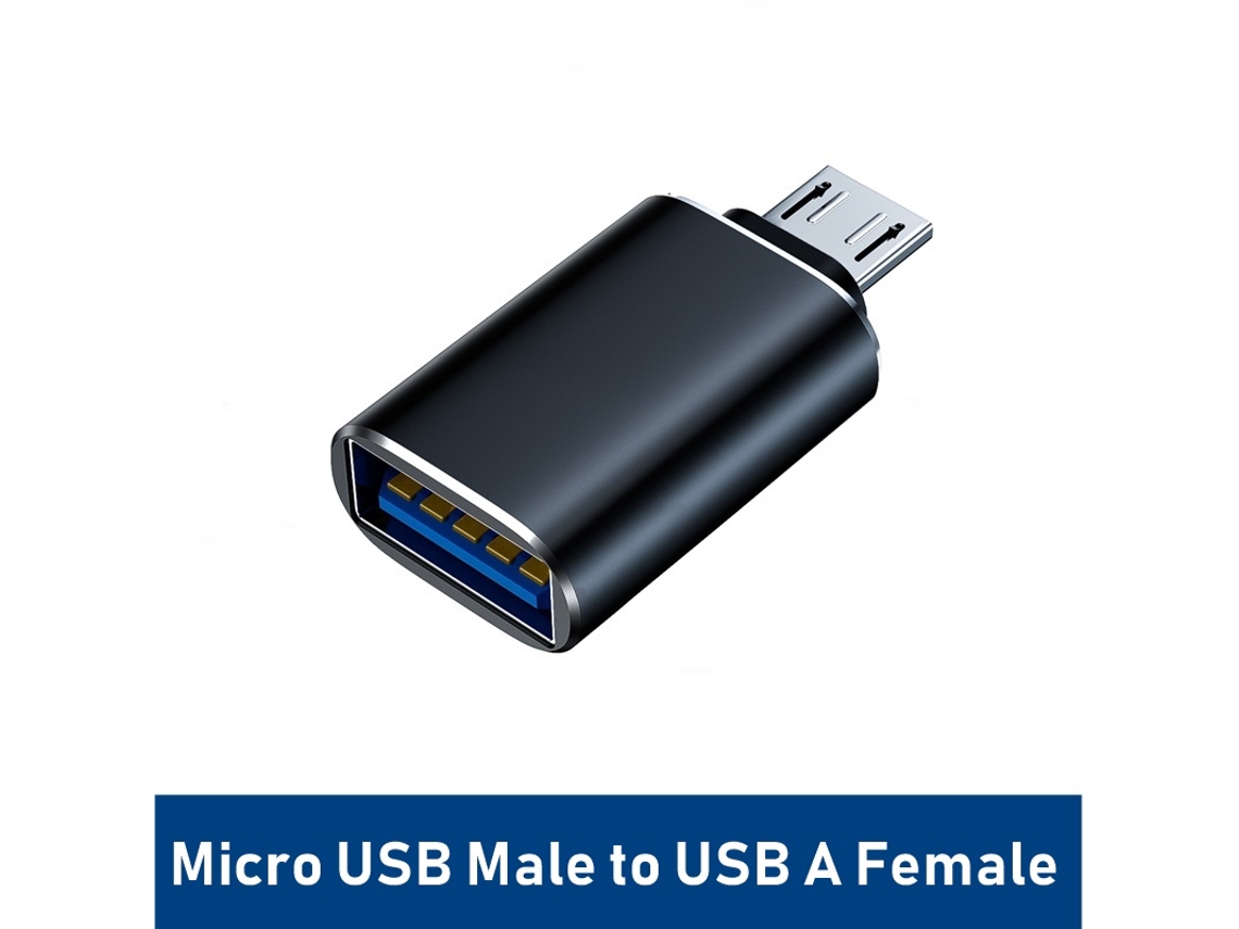 Adaptador convertidor USB C OTG USB C macho a Micro USB C hembra MDUG