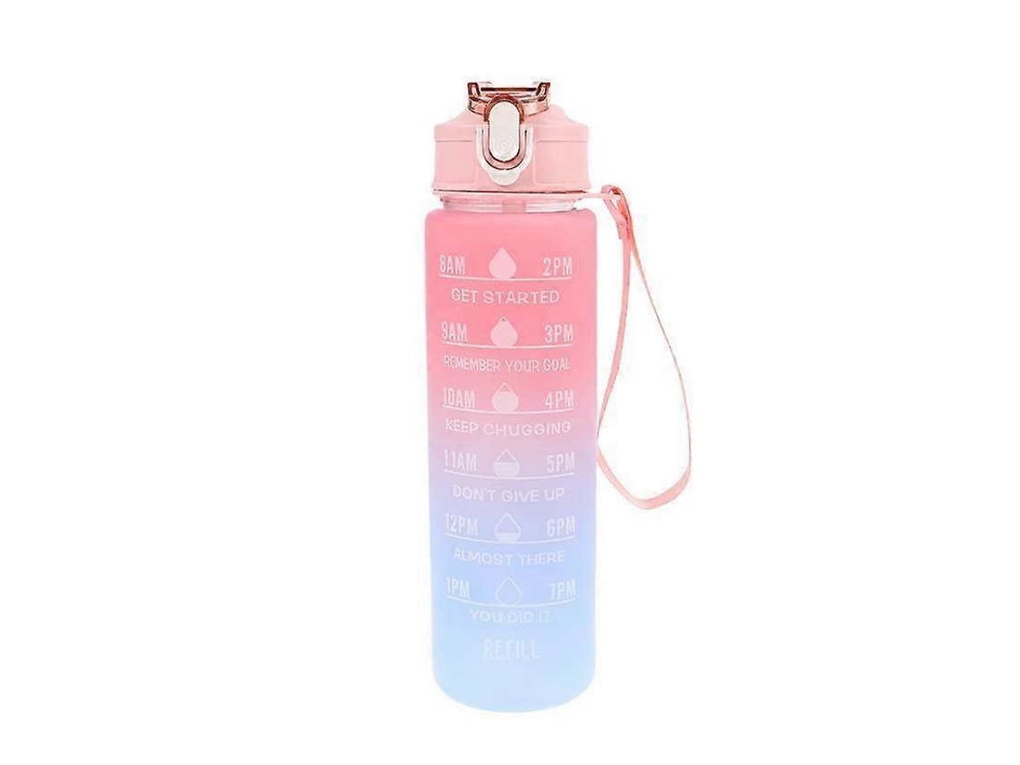 Botella De Agua Deportiva A Prueba De Fugas De 900 Ml, Ideal Para Viajes Al Aire Libre. Rosewell