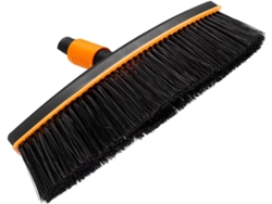 Escoba Para Exteriores Fiskars Cabezal Quikfit 38 Cm Ideal Patios Pasillos