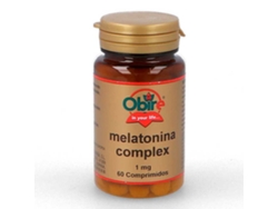 Complemento Alimentar OBIRE Melatonina Complex (60 comprimidos de 1mg)