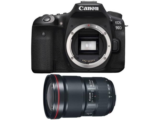 Kit Cámara CANON EOS 90D + EF 16-35mm f/2.8L III USM (APS-C)