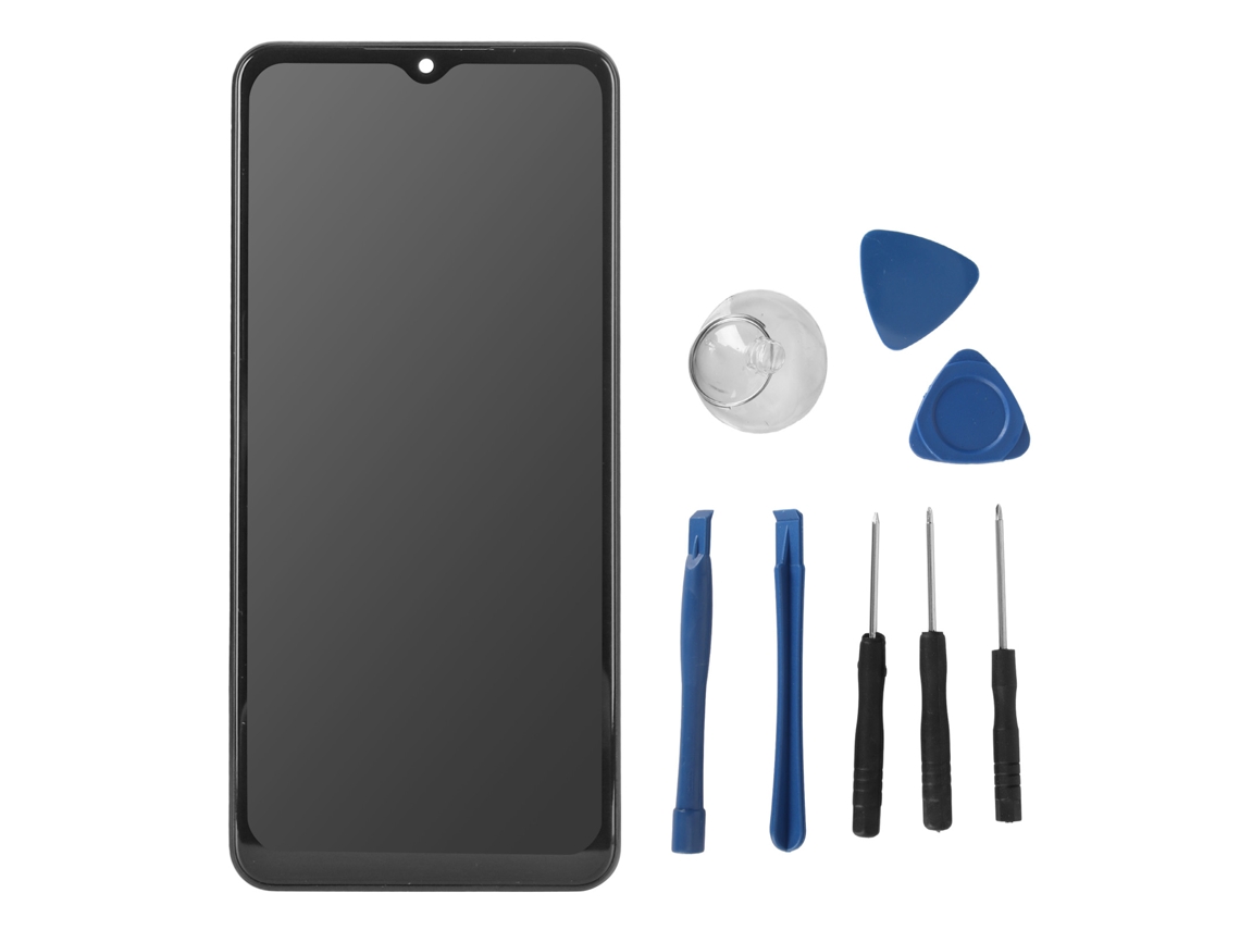Pantalla Táctil Digitalizadora Con Marco De 6,5 Pulgadas Para Samsung Galaxy A04s Sm-a047f Negra