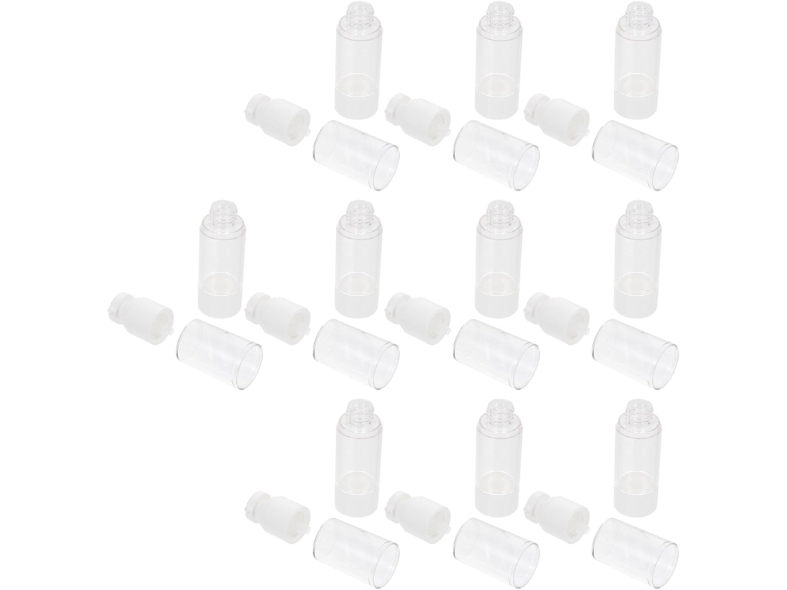 De 10 Frascos De Loção Para Viagem, Reutilizáveis E Práticos Para Uso Cosmético.