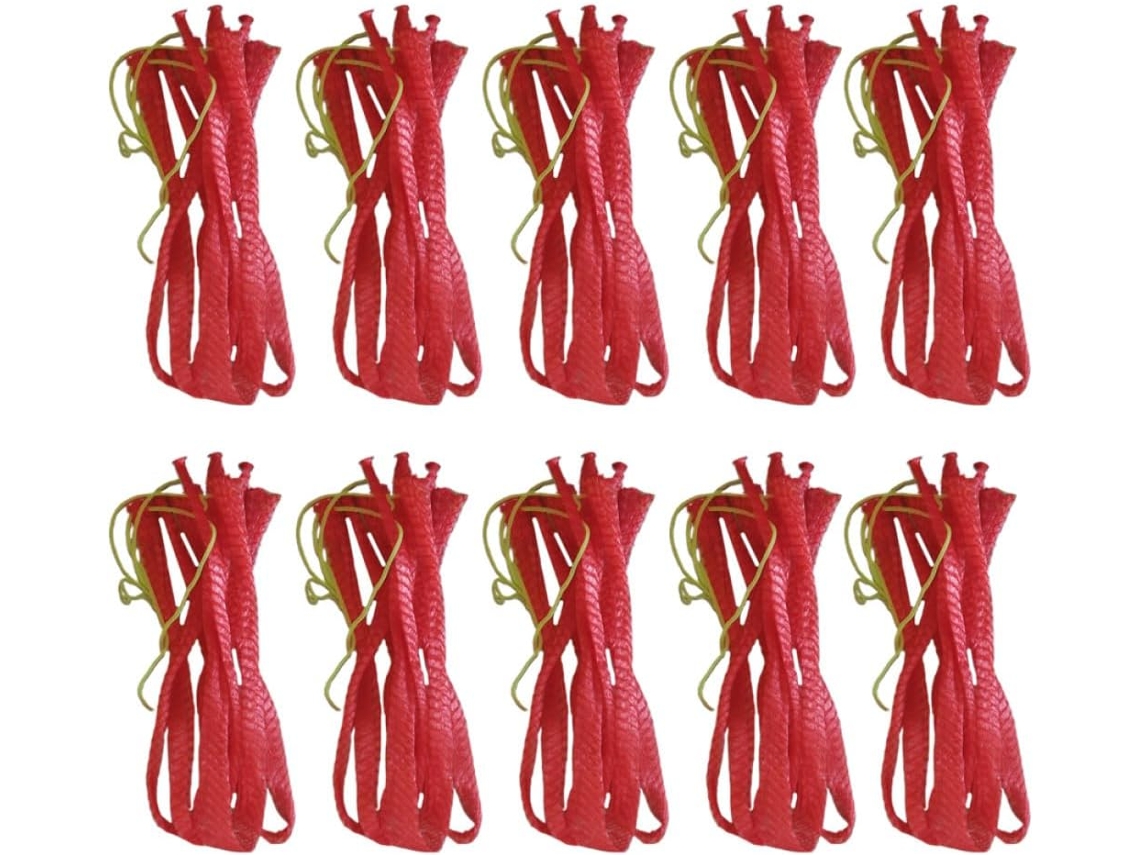 Red De Almacenamiento De Nailon Rojo Ciieeo Para Sandías Y Patatas, Bolsa De Transporte Para La Compra.
