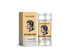 Barra de cera para el cabello, fijación fuerte, brillo natural.