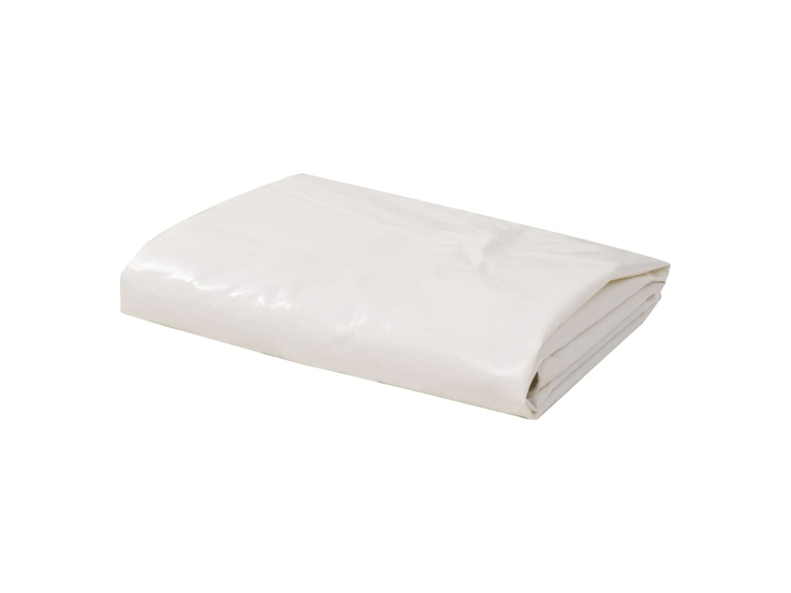 Lona VIDAXL Blanco Tela (650g/m²4x7m)