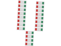 Juego De 5 Letreros Acrílicos Para Puertas - Indican Uso/ocupación