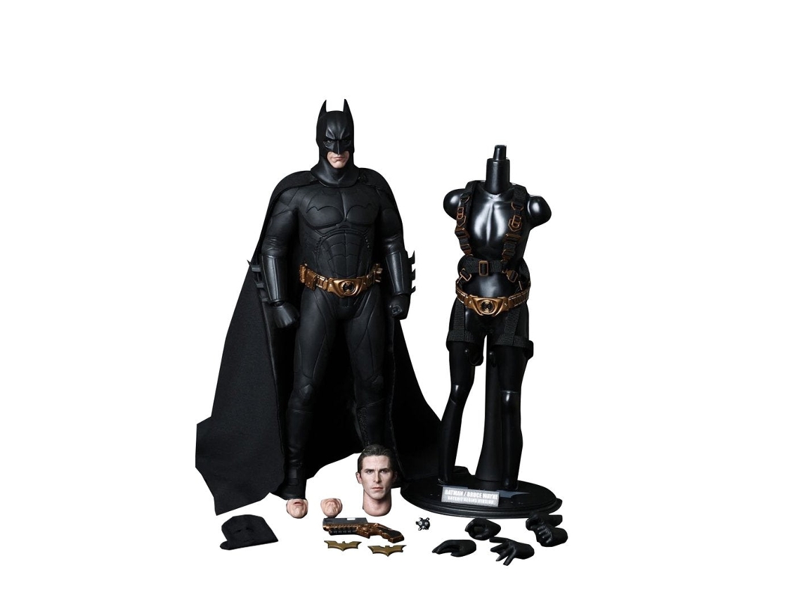 Figura Hot Toys MMS155 - DC Comics - Batman Begins - Batman Bruce Wayne Batsuit Begins Version