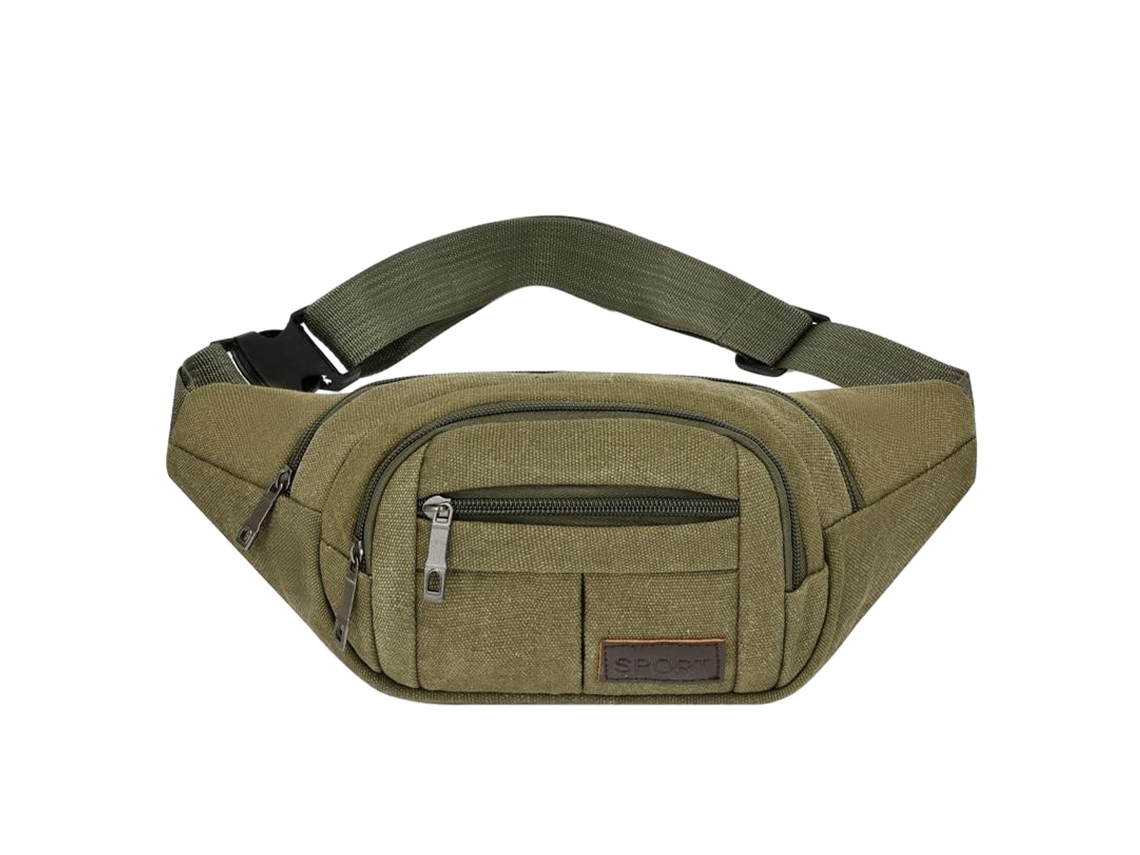 Bolsa impermeable para teléfono móvil con cinturón para correr, hacer senderismo y viajar, con bolsillos para el teléfono.