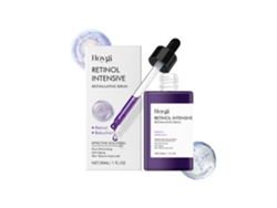 Sérum antiedad con retinol para una piel joven.