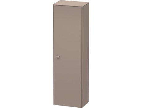Gabinete alto DURAVIT Brioso 177,0x52,0x36,0 cm 1 puerta bisagra derecha 1 estante de madera 3 estantes de vidrio