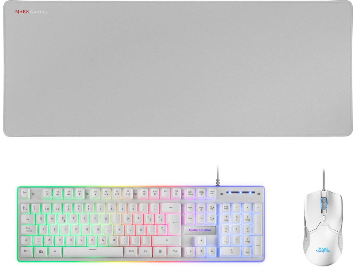 Bundle Gaming MARS GAMING MCPXWES (Teclado + Ratón)